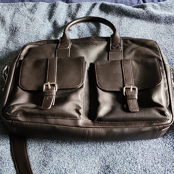 Bugatti pur leather briefcase - Picture 1 of 4